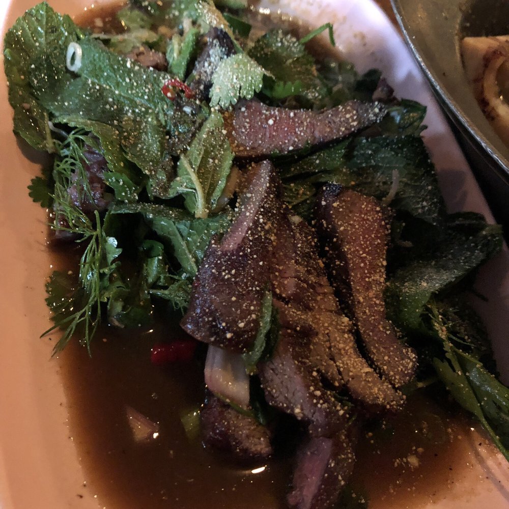 Smoking Goat - Grilled beef salad - Thai Near Me - London, XGL