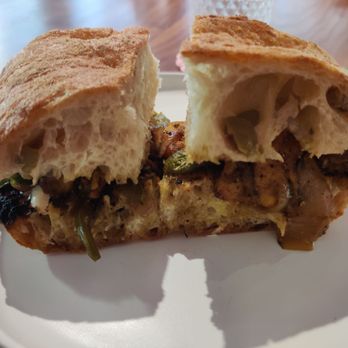 Lady Elaine - Turmeric chicken sandwich - Mediterranean Near Me - Honolulu, Hawaii Lady Elaine - Turmeric chicken sandwich - Mediterranean Near Me - Honolulu, Hawaii