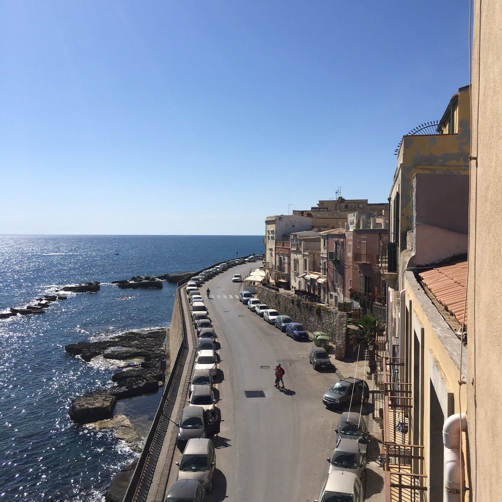 Domus Mariae - Side view from Room 206. Bellisima la vista--- the most southern tip of Italy. - Hotels Near Me - Siracusa, SR