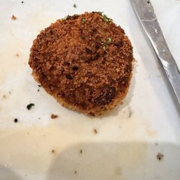 Crab & Crawfish cake (one to go & the other passed the test 8)