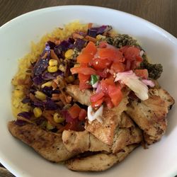 Island Fresh - Grilled chicken bowl.