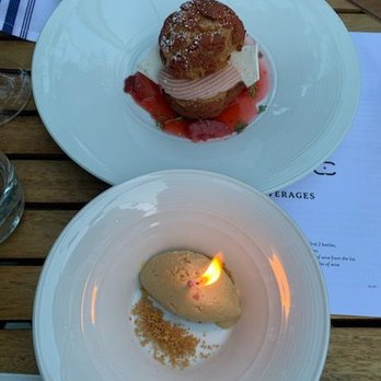 TORC - Strawberry cream puff and caramel ice cream. Too soggy - New American Near Me - Napa, California TORC - Strawberry cream puff and caramel ice cream. Too soggy - New American Near Me - Napa, California