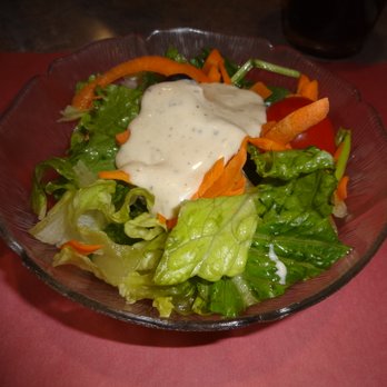 Anthony's Restaurant - Salad served with our meals, at Anthony's Restaurant in Torrington, CT. - Pizza Near Me - Torrington, Connecticut