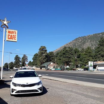 Mary's Cafe - Outside sign - Diners Near Me - Flagstaff, Arizona Mary's Cafe - Outside sign - Diners Near Me - Flagstaff, Arizona