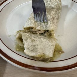 Chile Verde Burrito