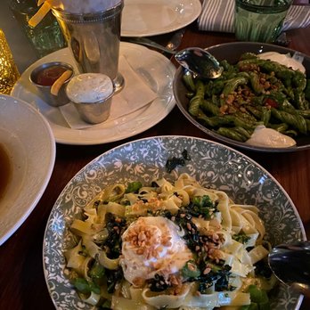 Alpana - Truffle fries, pistachio pesto, other pasta - New American Near Me - Chicago, Illinois Alpana - Truffle fries, pistachio pesto, other pasta - New American Near Me - Chicago, Illinois