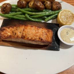 Cedar Plank-Roasted Salmon Cedar Plank-Roasted Salmon