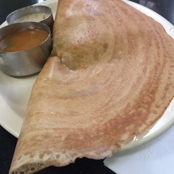 Udupi Palace - It's Dosa filled with crushed spicy potatos - Indian Near Me - Artesia, California
