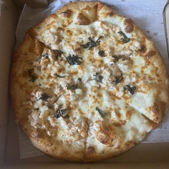 Empire Pizza - White pizza add chicken - Pizza Near Me - Charlotte, North Carolina Empire Pizza - White pizza add chicken - Pizza Near Me - Charlotte, North Carolina