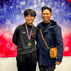 Agility Kids - First tumbling prelim for Aiden's season kicked off in Temecula and he's taking home a gold medal. 2/3/2024