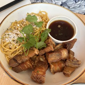 An An - Garlic Noodles with Pork Belly - Vietnamese Near Me - Portland, Oregon