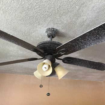 Nixon Home Improvement - Overspray. Ruined fan. Had to replace it. - General Contractors Near Me - Lake Worth, Florida