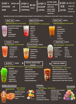 Menu photo 2 Heng Hai Boba Tea Manchester, NH