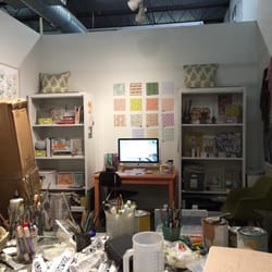 Redux Contemporary Art Center - Inside one of our artist studios