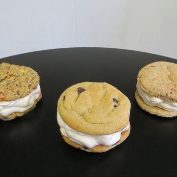 The Sweet Spot - Ice cream sandwiches! Monster, Chocolate Chip, and Snickerdoodle! - Ice Cream & Frozen Yogurt Near Me - Denver, Iowa The Sweet Spot - Ice cream sandwiches! Monster, Chocolate Chip, and Snickerdoodle! - Ice Cream & Frozen Yogurt Near Me - Denver, Iowa