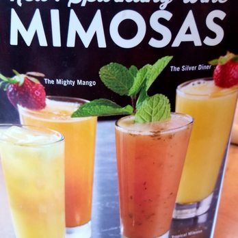 Silver Diner - Apparently, they have a new line of mimosas! Nice! - Diners Near Me - Greenbelt, Maryland Silver Diner - Apparently, they have a new line of mimosas! Nice! - Diners Near Me - Greenbelt, Maryland