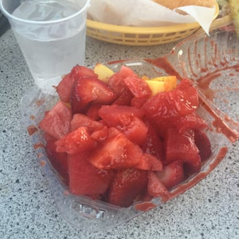 Mr Taco - CHAMOYADA . I got mine with mango, strawberries, and watermelon. And added tajin. - Mexican Near Me - Redlands, California Mr Taco - CHAMOYADA . I got mine with mango, strawberries, and watermelon. And added tajin. - Mexican Near Me - Redlands, California