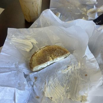 Bagels Galore - Sooo much cream cheese when I specifically emphasized how "light" I would like it to be - Bagels Near Me - Rancho Palos Verdes, California Bagels Galore - Sooo much cream cheese when I specifically emphasized how "light" I would like it to be - Bagels Near Me - Rancho Palos Verdes, California