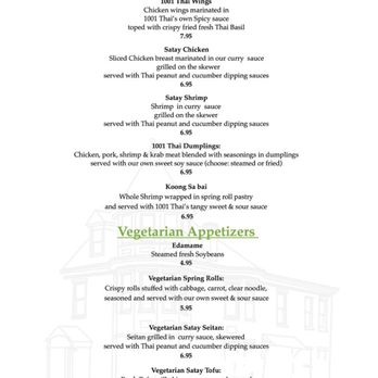 1001 Thai - 1001 Thai Menu page 3 - Thai Near Me - Easton, Pennsylvania 1001 Thai - 1001 Thai Menu page 3 - Thai Near Me - Easton, Pennsylvania
