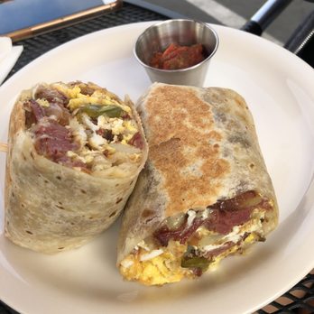 The Worker Bee Cafe - Breakfast Burrito and Cup of Homemade Salsa - Breakfast & Brunch Near Me - Carpinteria, California The Worker Bee Cafe - Breakfast Burrito and Cup of Homemade Salsa - Breakfast & Brunch Near Me - Carpinteria, California