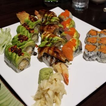 Sushi Ren - 4 different types of sushi rolls - Japanese Near Me - New York, New York Sushi Ren - 4 different types of sushi rolls - Japanese Near Me - New York, New York