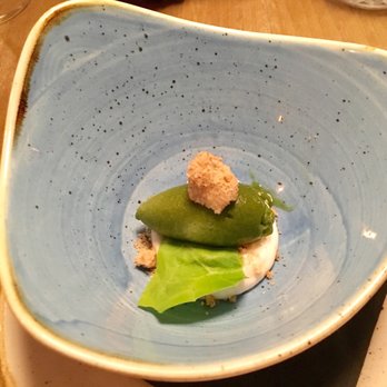 Kopps - Elderflower Mousse with Lettuce Juice Sorbet - Vegan Near Me - Berlin, BE