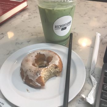 Recreational Coffee - Got the iced matcha latte and a lemon donut. - Coffee & Tea Near Me - Long Beach, California Recreational Coffee - Got the iced matcha latte and a lemon donut. - Coffee & Tea Near Me - Long Beach, California