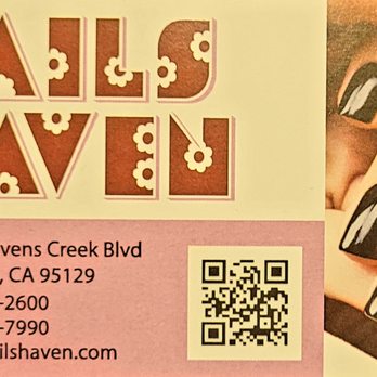 Nails Haven - Business Card - 5136 Stevens Creek Blvd.
Almost right next to Safeway - Nail Salons Near Me - San Jose, California Nails Haven - Business Card - 5136 Stevens Creek Blvd.
Almost right next to Safeway - Nail Salons Near Me - San Jose, California
