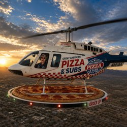 Wild West Helicopters - Fun at Great American Pizza