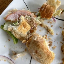 Subway - Tuna sub on a stale roll