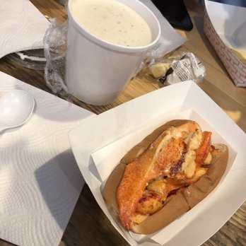 Pauli's - Hot Lobster Roll and New England Clam Chowder - Sandwiches Near Me - Boston, Massachusetts Pauli's - Hot Lobster Roll and New England Clam Chowder - Sandwiches Near Me - Boston, Massachusetts