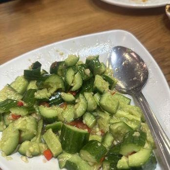 Juicy Dumpling Factory - Cucumber salad 7.99 - Chinese Near Me - Redondo Beach, California
