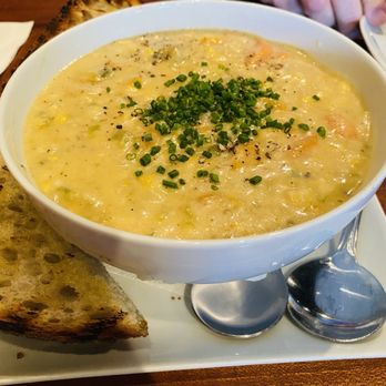 Armsby Abbey - Corn and chicken - New American Near Me - Worcester, Massachusetts