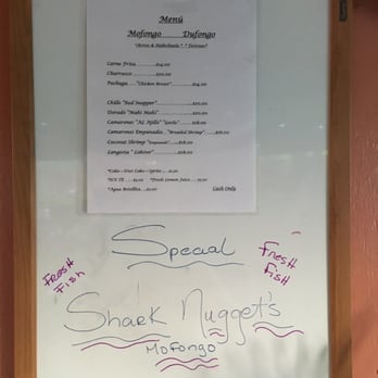 Nina Island Cuisine - Menu - Seafood Near Me - Culebra, Puerto Rico