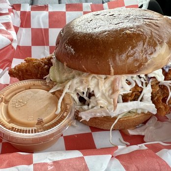 Byrd's Hot Chicken - Single Sandwich - Chicken Shop Near Me - Algonquin, Illinois