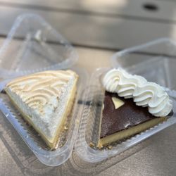 Blond Giraffe Key Lime Pie Factory - Key lime meringue and chocolate key lime