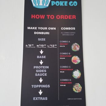Poke Go - How to order as of 10/27/17 - Seafood Near Me - Lafayette, California Poke Go - How to order as of 10/27/17 - Seafood Near Me - Lafayette, California
