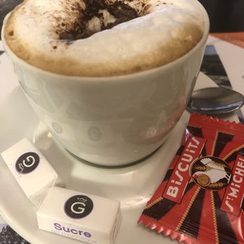 Le Marsala - Cappuccino- delicious. - Pizza Near Me - Bayeux, 14