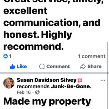 Junk Be Gone - Junk Removal & Hauling Near Me - Hokes Bluff, Alabama