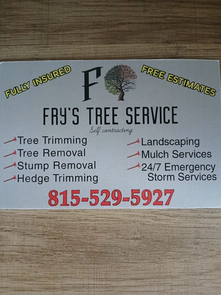 FRYS TREE SERVICE - Updated July 2026 - 28903 W South Dr, lakemoor ...