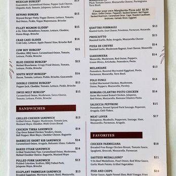 Orange Hill Restaurant - 2/26/23 menu - New American Near Me - Newburgh, New York