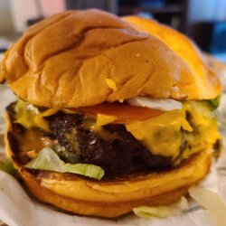 Arby's - 1st Burger ever for this chain and it's awesome!