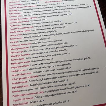 Cafe Madrid - Spanish Near Me - Dallas, Texas
