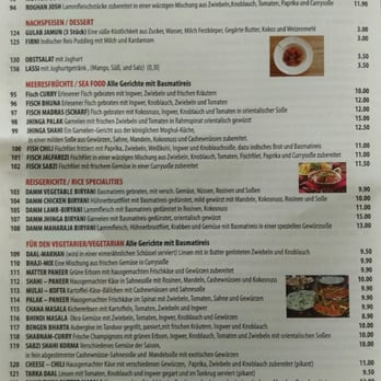 Maharaja - Karte - Indian Near Me - Berg bei Neumarkt, BY