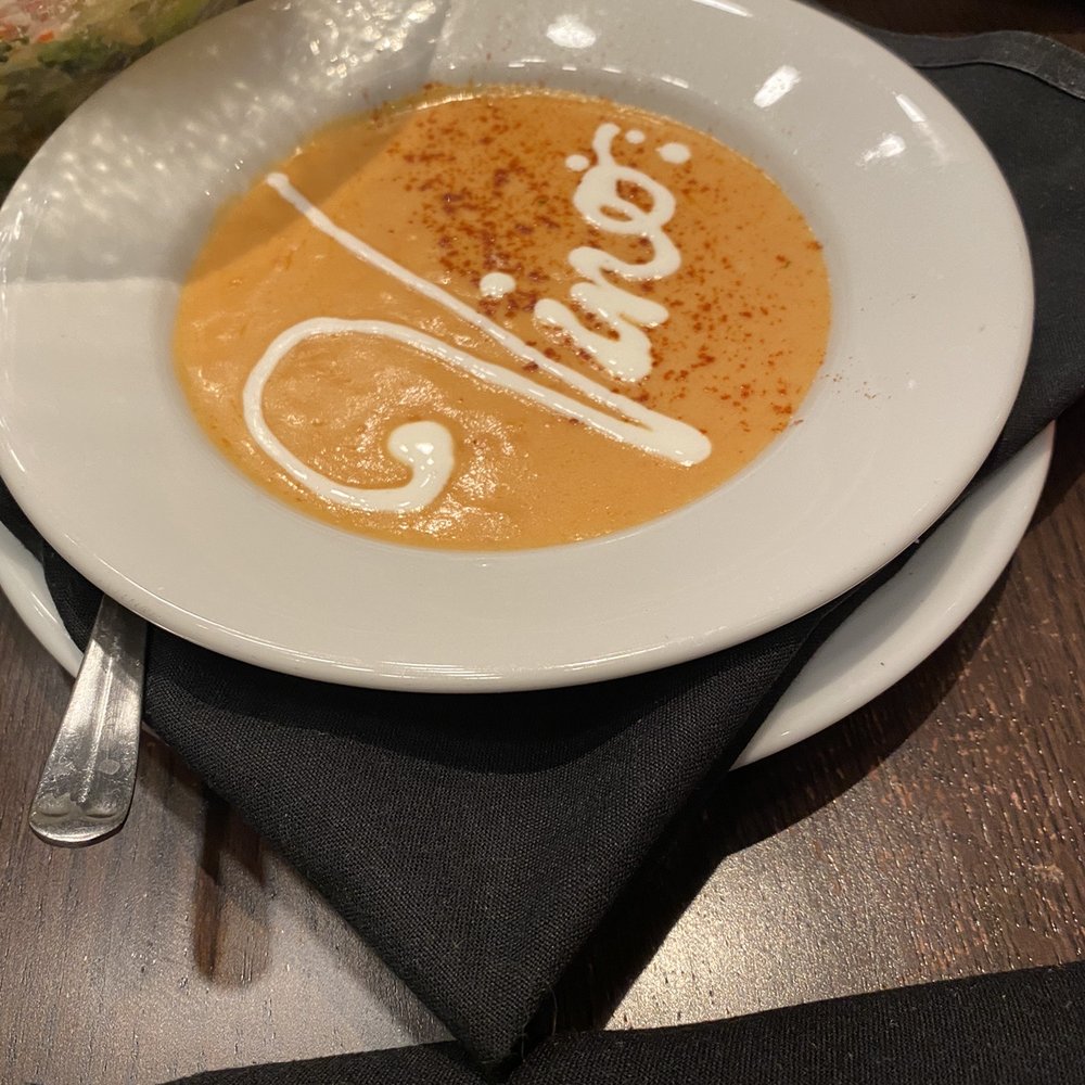 Vino's Italian Steakhouse - Silky and delicious Lobster Bisque - Steakhouses Near Me - Thackerville, Oklahoma Vino's Italian Steakhouse - Silky and delicious Lobster Bisque - Steakhouses Near Me - Thackerville, Oklahoma