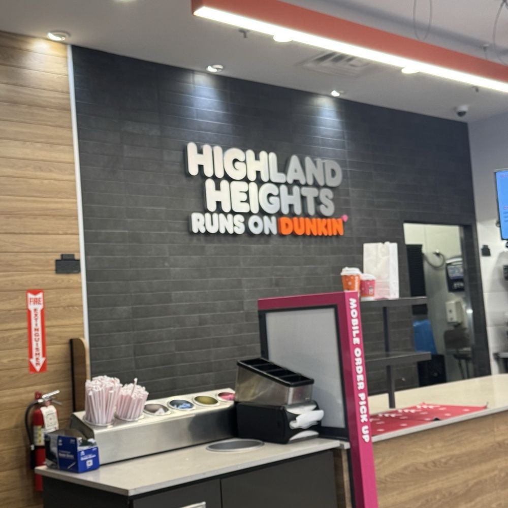 Dunkin' - Coffee & Tea Near Me - Highland Heights, Ohio Dunkin' - Coffee & Tea Near Me - Highland Heights, Ohio