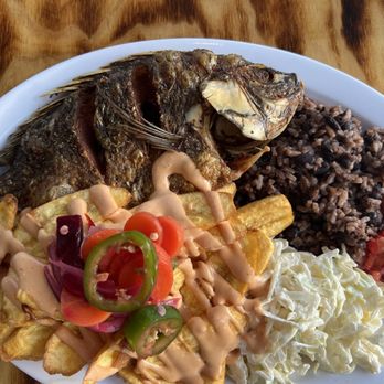 Al Chile - Pescado frito (Fried fish) plate - Mexican Near Me - San Francisco, California