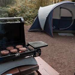 Miracle Beach Provinicial Park - Campsite