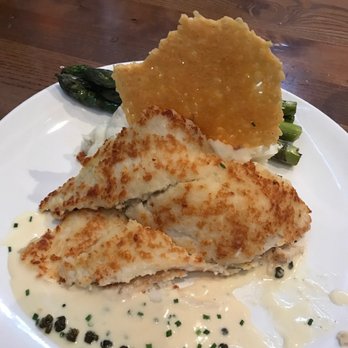 Oswego Grill - Mac encrusted sole - American Near Me - Beaverton, Oregon Oswego Grill - Mac encrusted sole - American Near Me - Beaverton, Oregon