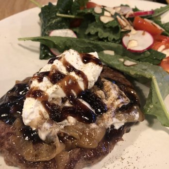 The Cut - The classy burger - protein style so no bun, and a side of salad - Burgers Near Me - Irvine, California The Cut - The classy burger - protein style so no bun, and a side of salad - Burgers Near Me - Irvine, California